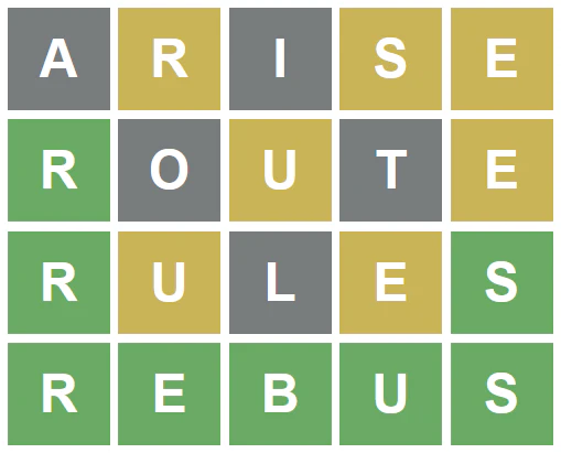 Wordle games - Chọn từ mở đầu thông minh Wordle games - Chọn từ mở đầu thông minh