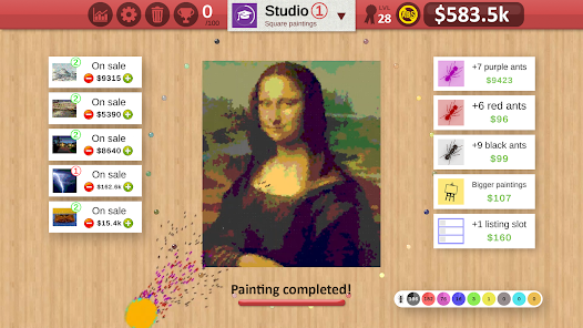 Ant Art Tycoon - Ý tưởng lạ nhưng cực kỳ dễ tiếp cận