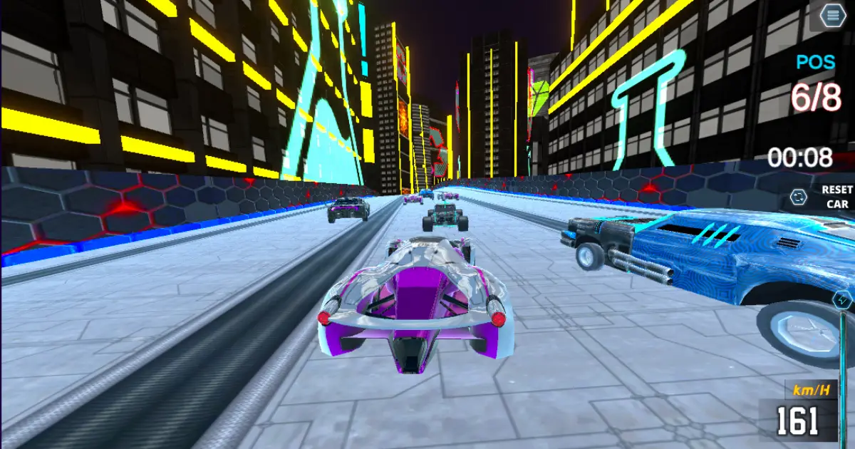 Cyber Cars Punk Racing - Bối cảnh tương lai nhưng không chỉ để làm đẹp Cyber Cars Punk Racing - Bối cảnh tương lai nhưng không chỉ để làm đẹp