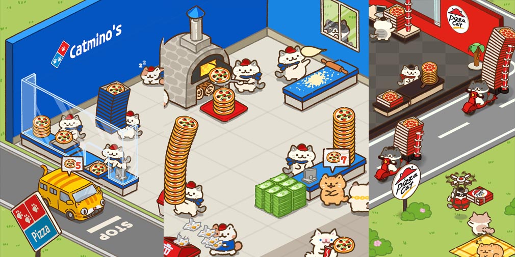 Cat Pizza - Cách game giữ chân bằng tiến độ rõ ràng Cat Pizza - Cách game giữ chân bằng tiến độ rõ ràng