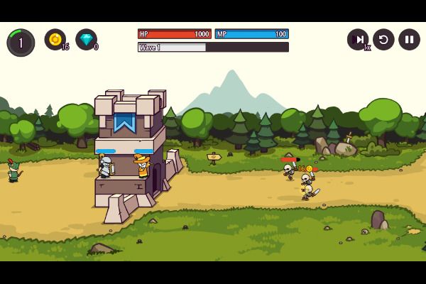 Castle Defender Saga - Yếu tố chiến thuật không quá nặng nhưng đủ sâu Castle Defender Saga - Yếu tố chiến thuật không quá nặng nhưng đủ sâu