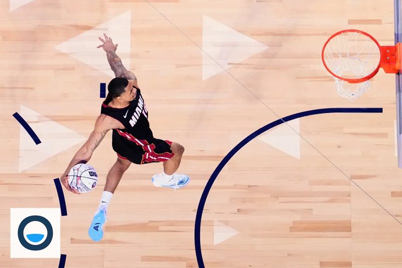 Dunk Perfect - Quan sát màn trước khi thả bóng Dunk Perfect - Quan sát màn trước khi thả bóng