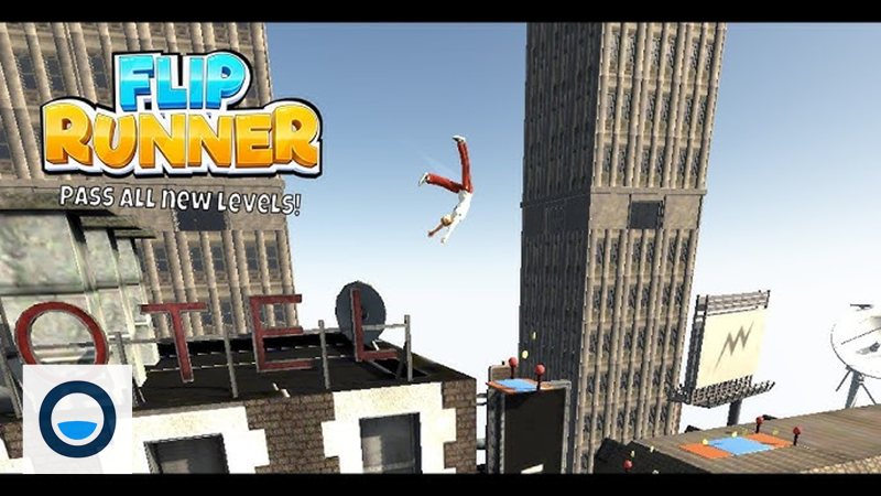 Flip Runner - Quan sát xa hơn trước mặt nhân vật Flip Runner - Quan sát xa hơn trước mặt nhân vật