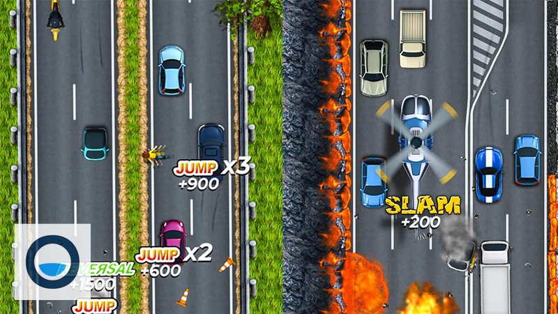 Freeway Fury - Lái xe, chuyển làn và sử dụng nitro Freeway Fury - Lái xe, chuyển làn và sử dụng nitro