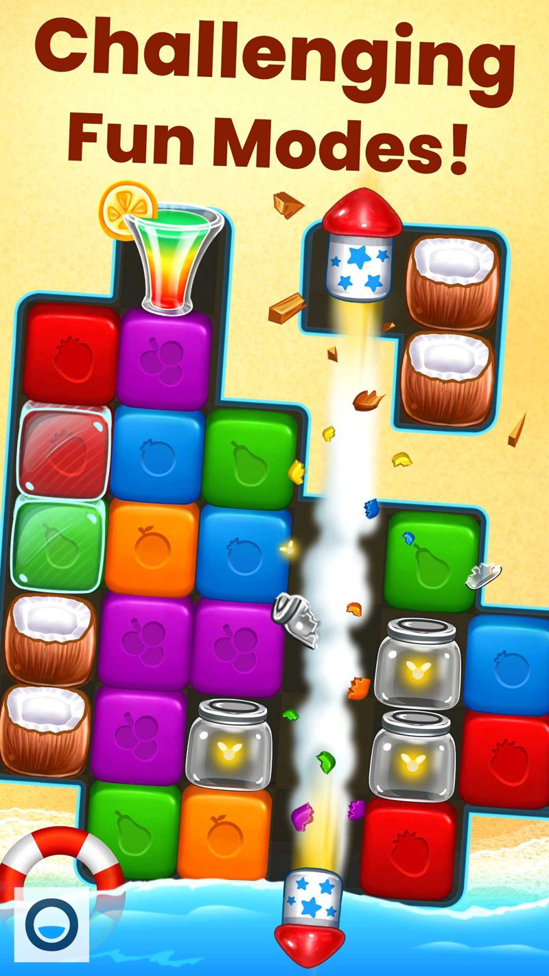 Fruity Cubes - Mục tiêu chính là ghi điểm và duy trì không gian Fruity Cubes - Mục tiêu chính là ghi điểm và duy trì không gian