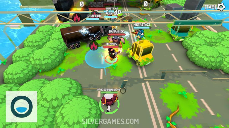 Fury Wars - Team Deathmatch thiên về giao tranh Fury Wars - Team Deathmatch thiên về giao tranh