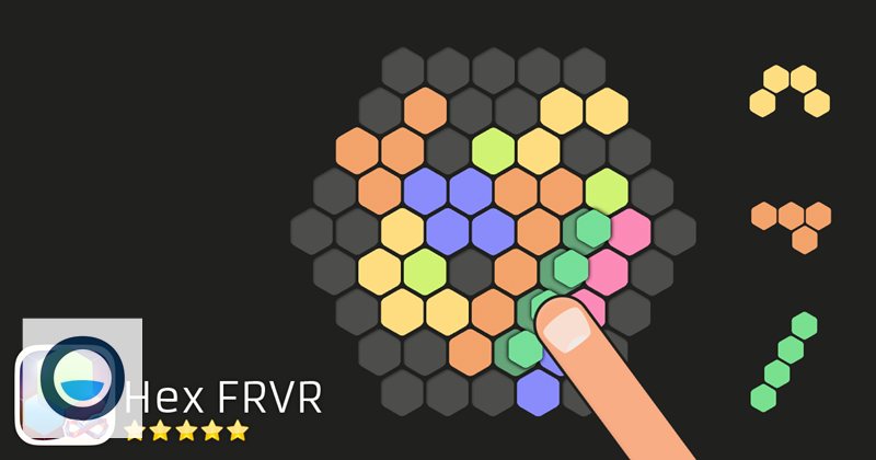 Hex FRVR - Cách đặt khối và xóa đường Hex FRVR - Cách đặt khối và xóa đường