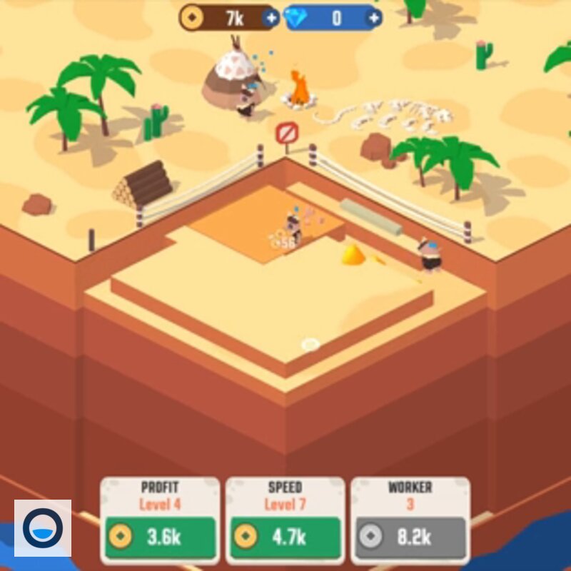 Idle Digging Tycoon - Nhấp để hỗ trợ việc đào đất Idle Digging Tycoon - Nhấp để hỗ trợ việc đào đất